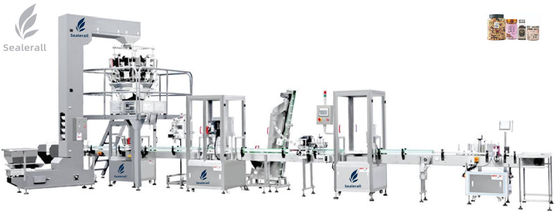 خرید ماشین پر کردن دانه های فولاد ضد زنگ اتوماتیک با سیستم کنترل PLC online manufacture