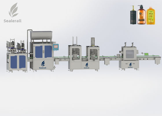 خرید خط پر کردن مایع خودکار مقاوم در برابر خوردگی دقت بالا online manufacture
