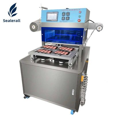 خرید Vertical Expansion 304 Stainless Steel Pneumatic Tray Sealer for Fully Automatic Cup Sealing تولید آنلاین
